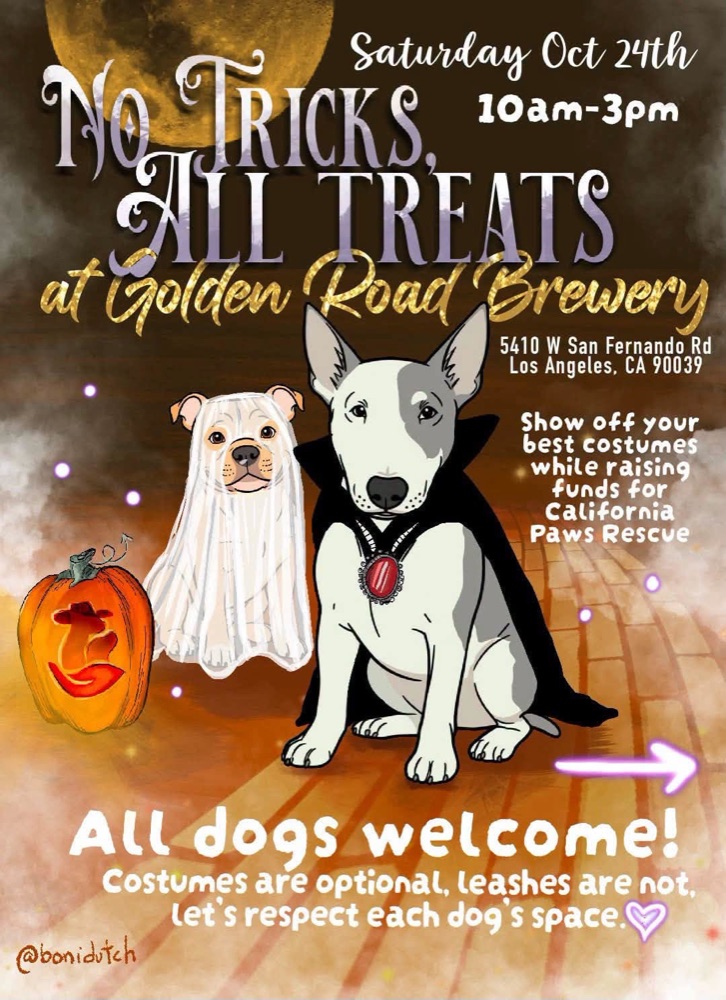 Event flyer: No Tricks, All Treats